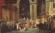 Jacques-Louis  David Consecration of the Emperor Napoleon (mk05) Sweden oil painting artist